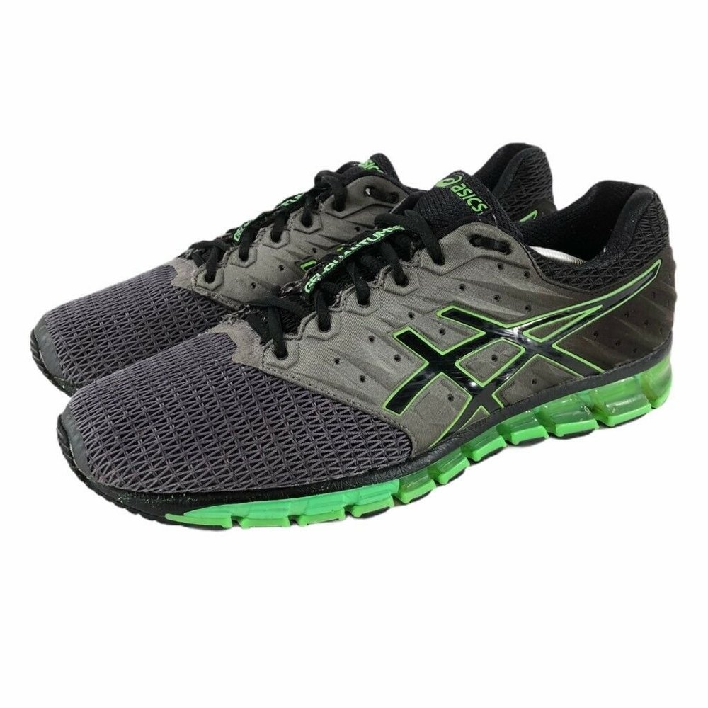 Asics Mens Gel Quantum 180 2 Running Shoes Gray